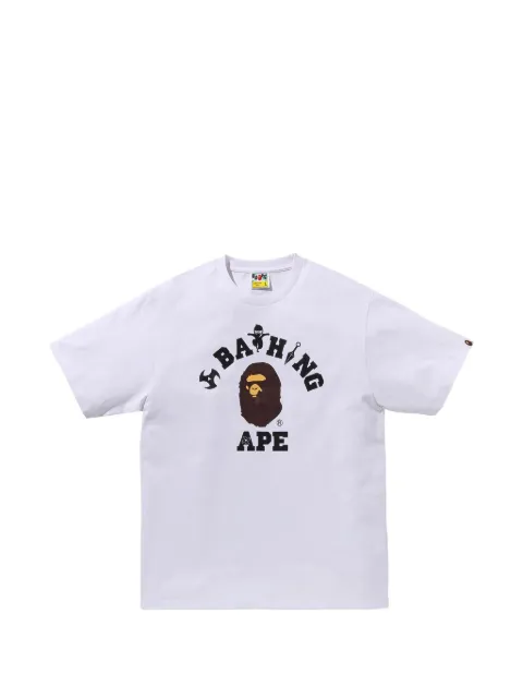 A BATHING APE® Ninja College logo-print T-shirt