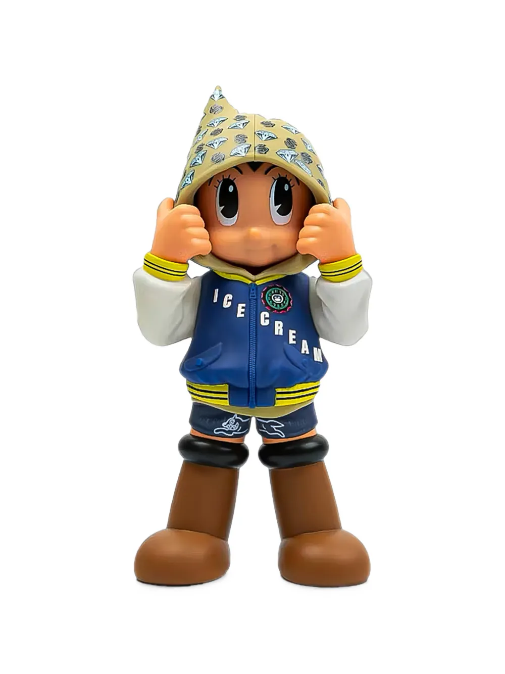 MEDICOM TOY x BBC Astroboy Diamonds & Dollars figure - Blu