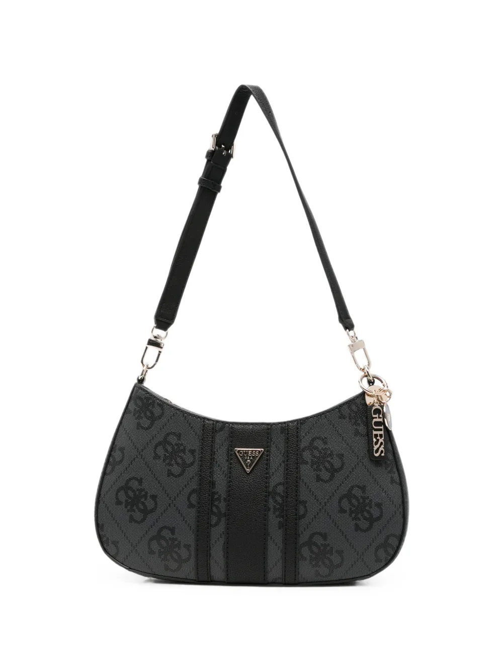 GUESS USA logo-monogram shoulder bag - Nero