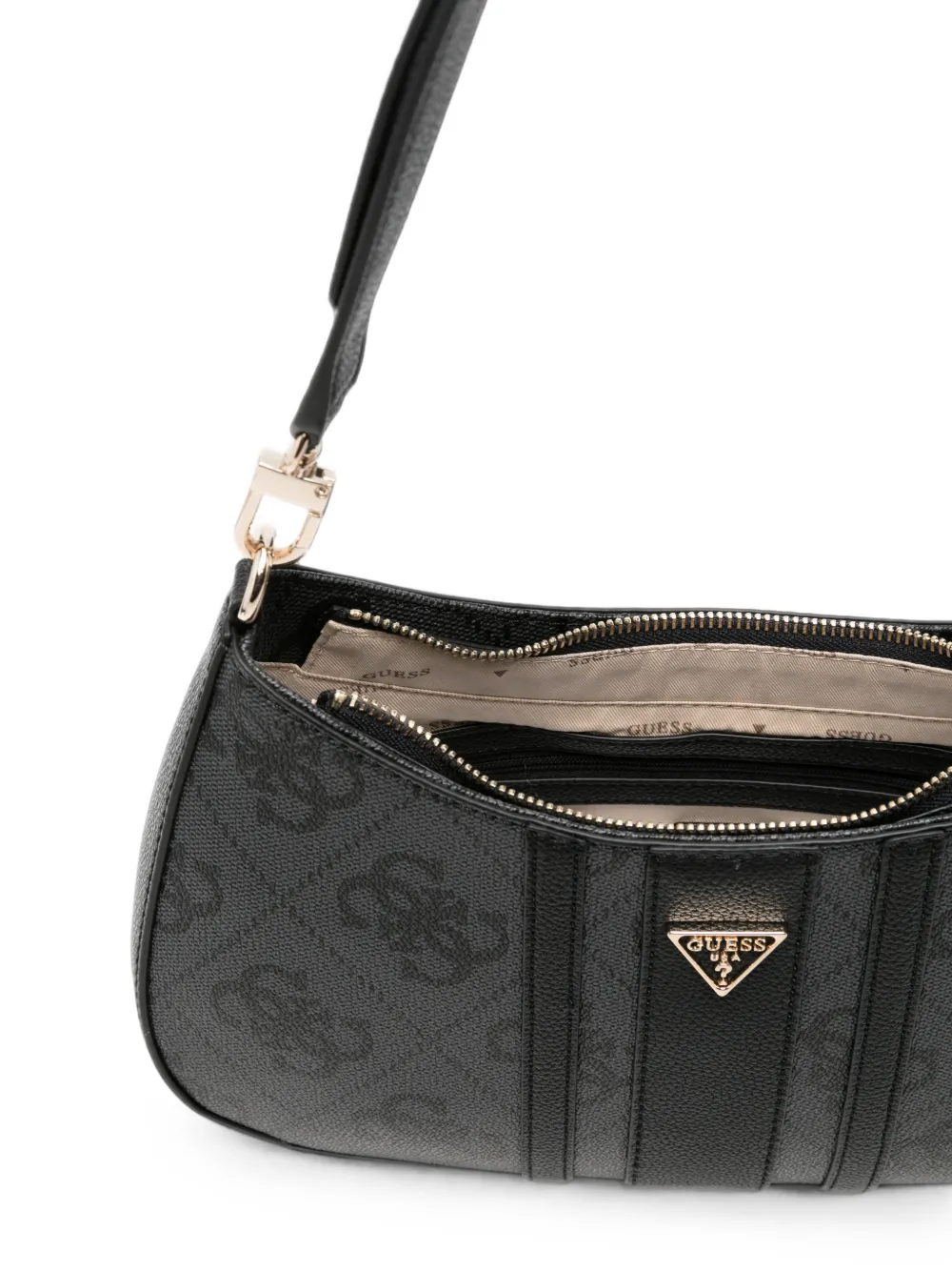 GUESS USA Schoudertas met logo Zwart