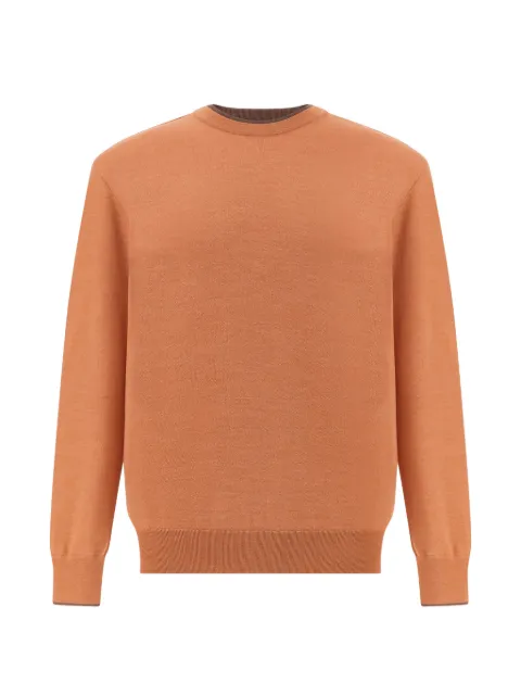 Paul & Shark contrast-trim crew-neck sweater