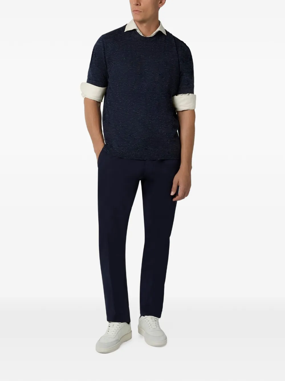 Paul & Shark X-Soft twill overhemd Beige