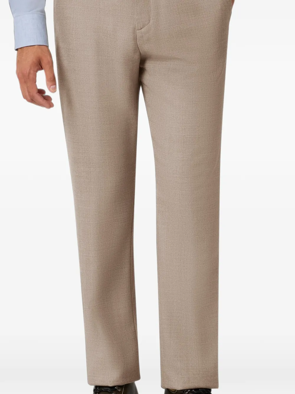 Paul & Shark Bellagio wollen twill broek Beige