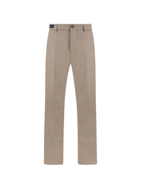 Paul & Shark Bellagio wool twill trousers