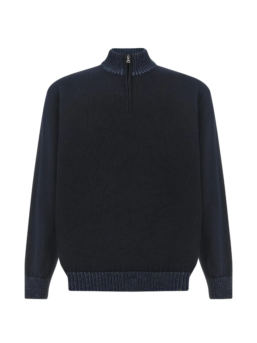 Paul & Shark half-zip wool sweater - Blu