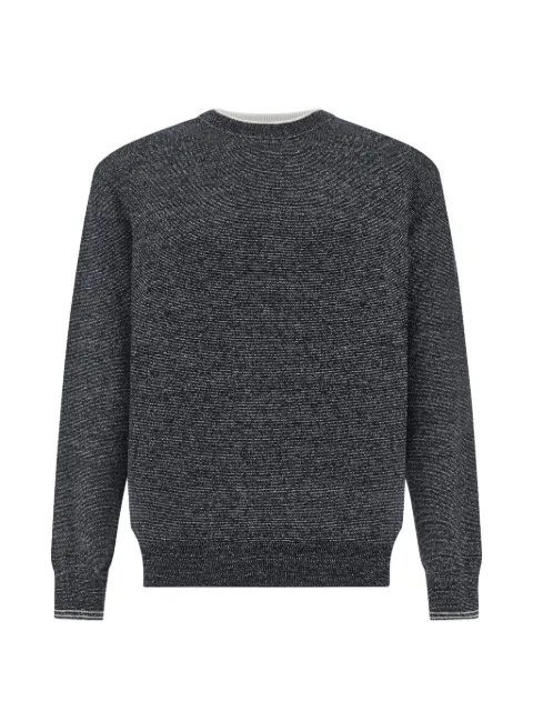 Paul & Shark fil-à-fil double-collar sweater