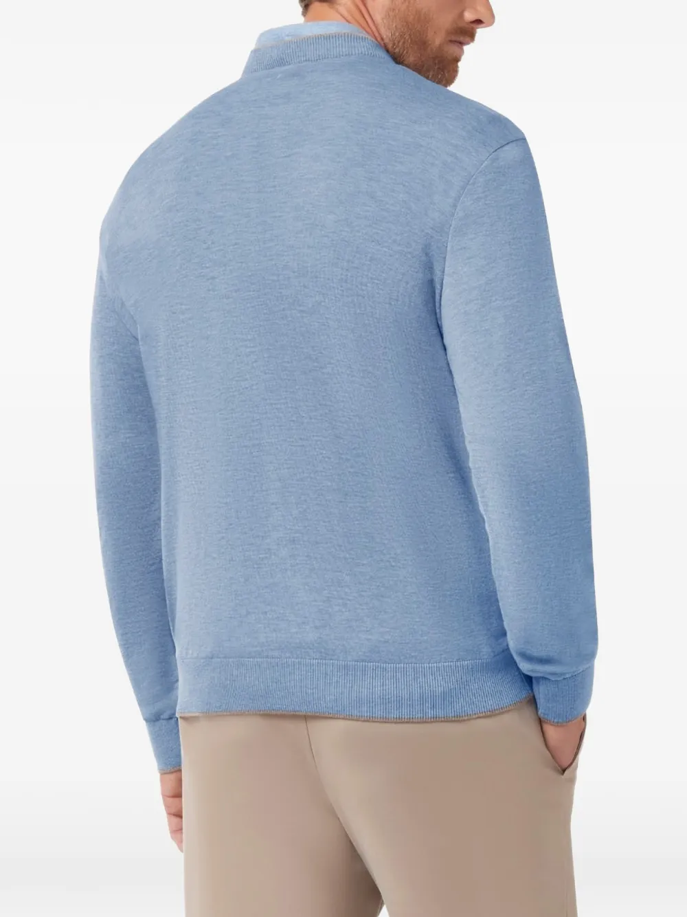 Paul & Shark Piuma trui met ronde hals Blauw