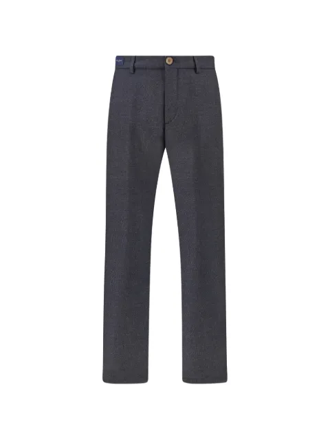 Paul & Shark Bellagio wool twill chino trousers