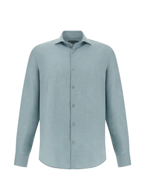 Paul & Shark mélange long-sleeved shirt