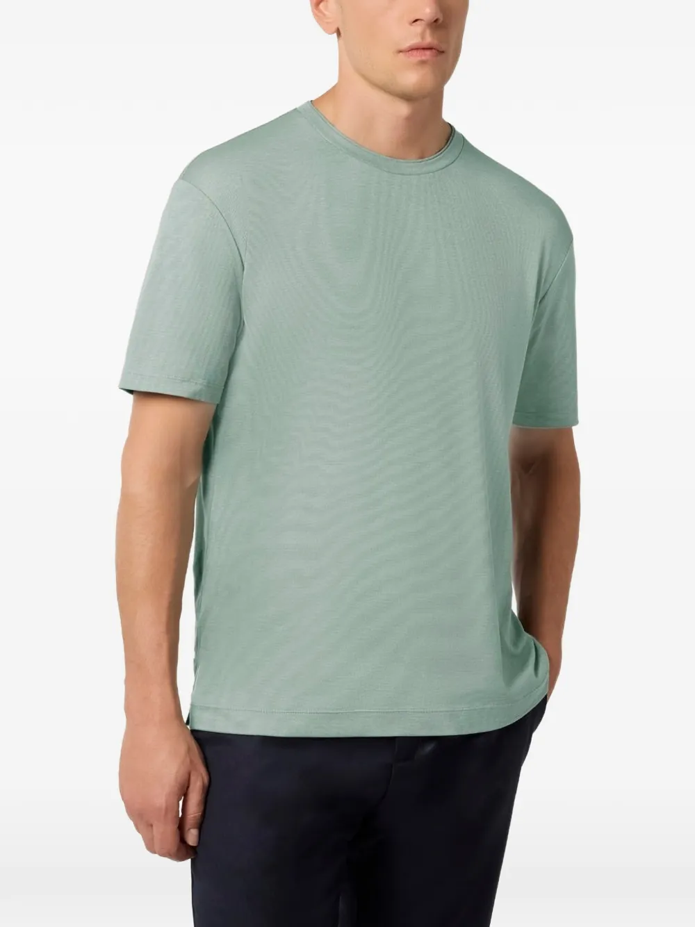 Paul & Shark X-Soft interlock-knit T-shirt Groen