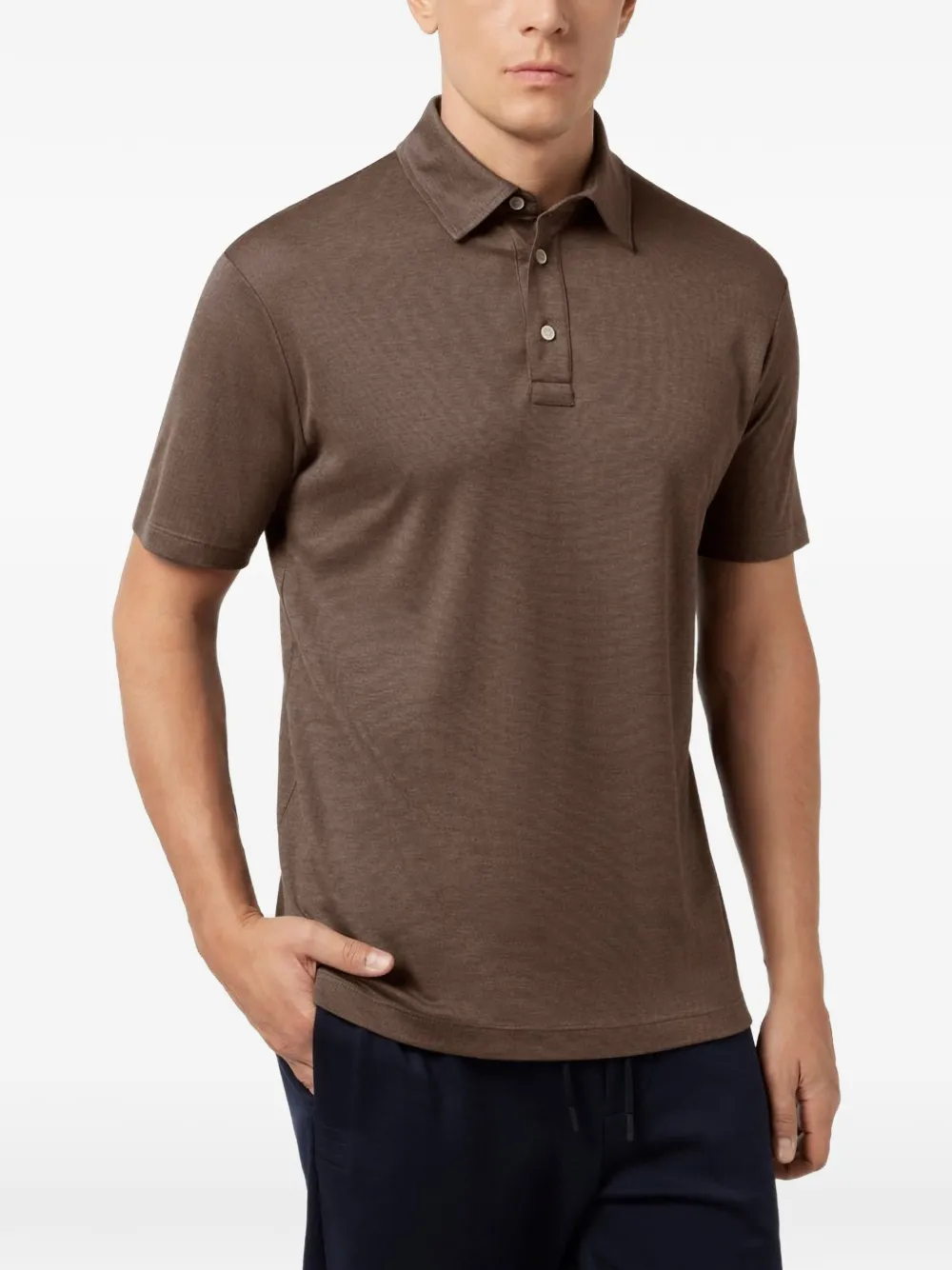 Paul & Shark X-Soft katoenen poloshirt Bruin