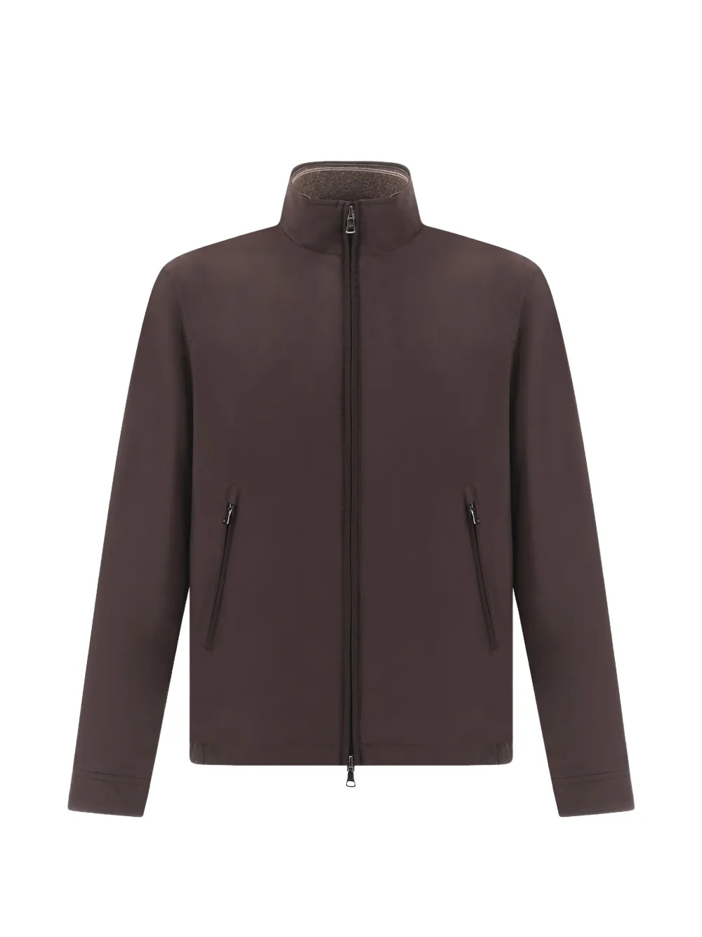 Paul & Shark ultralight microfiber blouson jacket - Marrone