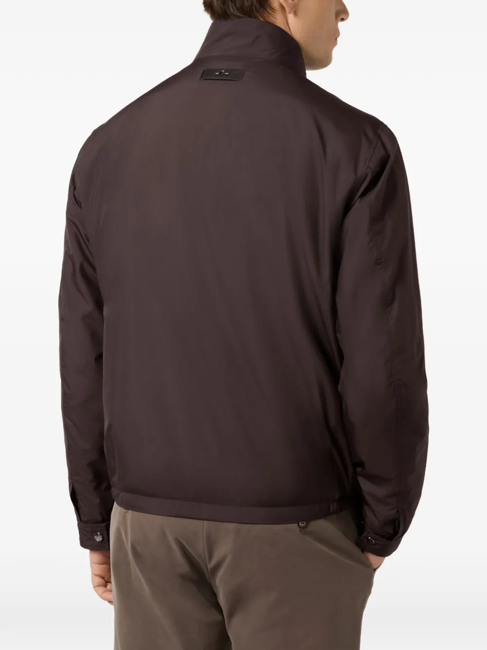 Paul & Shark Ultralichte microvezel blouson Bruin