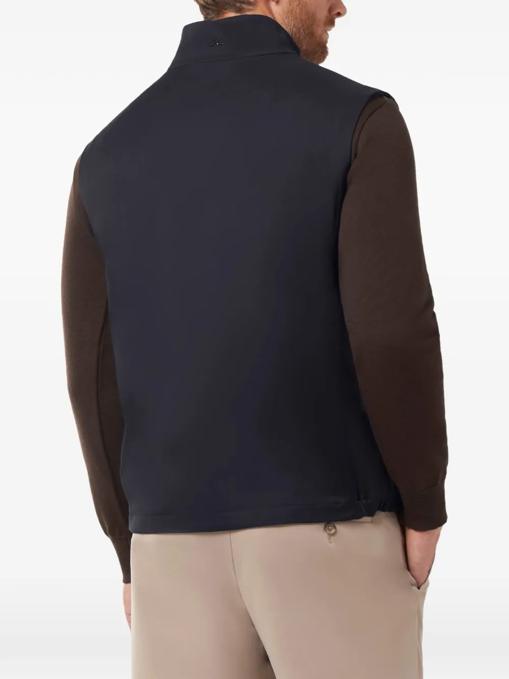 Paul & Shark Wollen gilet Blauw