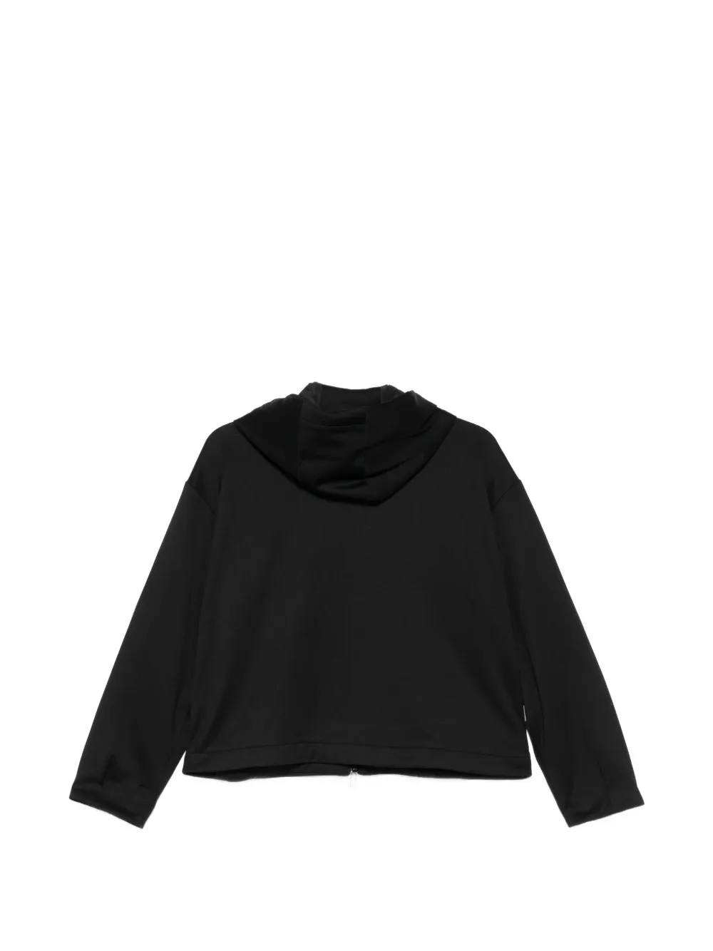 Lorena Antoniazzi zip-up hoodie Zwart