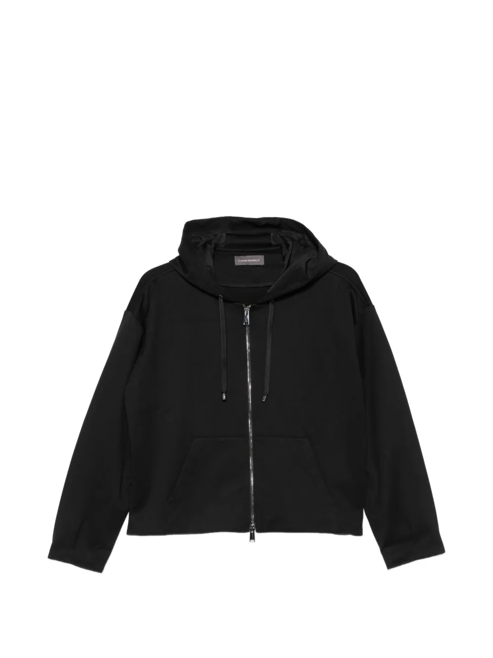 Lorena Antoniazzi zip-up hoodie Zwart