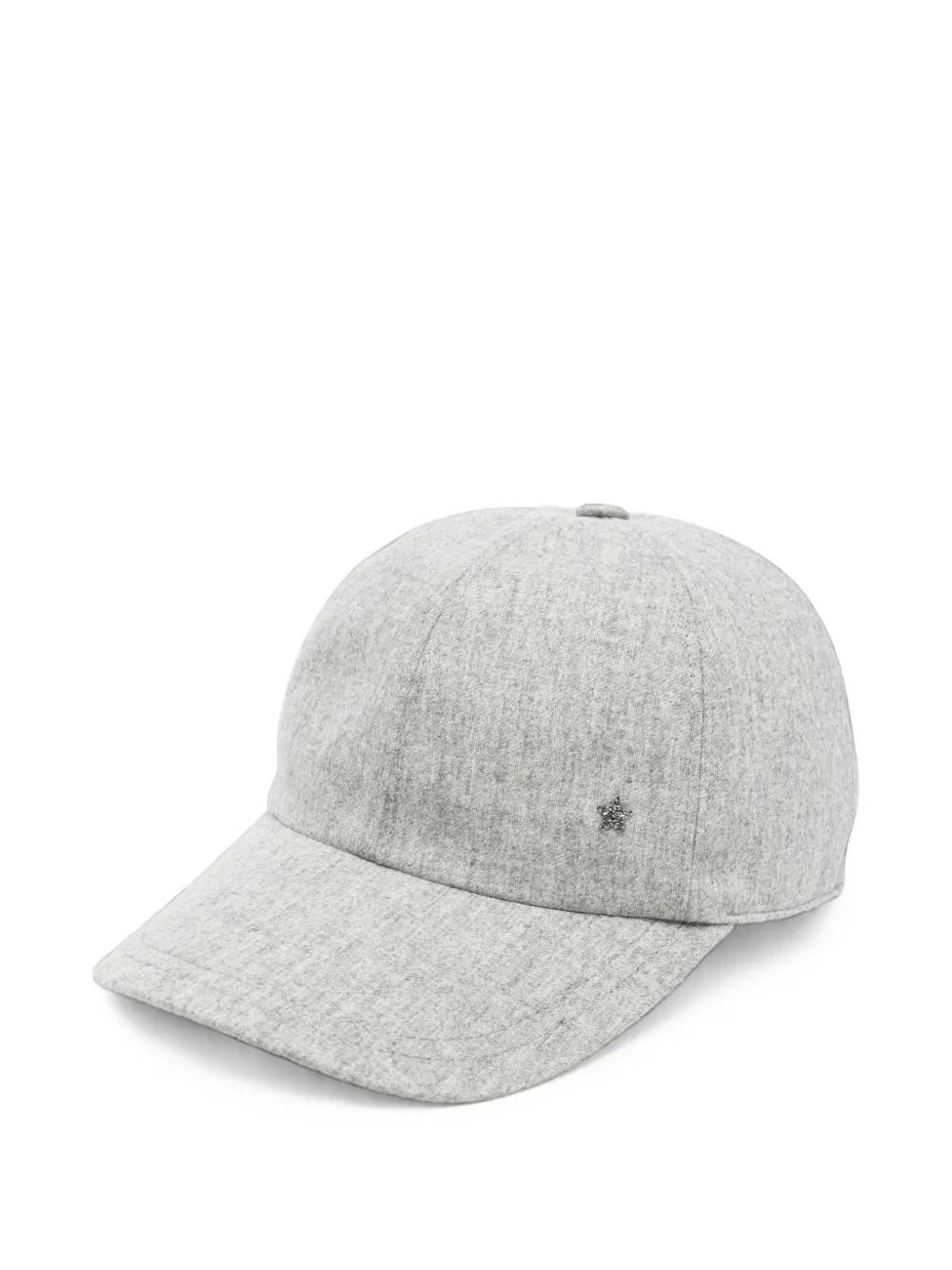 Lorena Antoniazzi star-patch baseball cap - Grigio