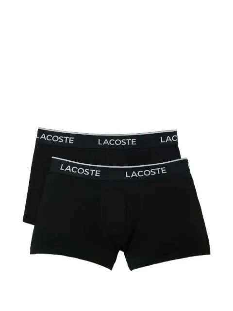 Lacoste logo-waistband boxers set (set of two)