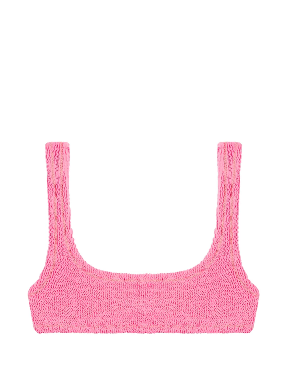 Reina Olga Ginny crinkled bikini top - Rosa