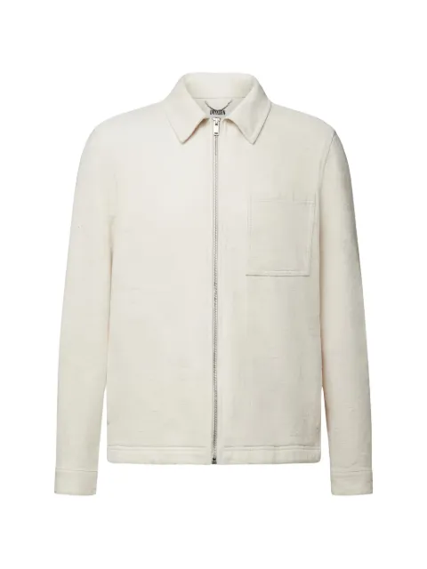Drykorn Jerson jacquard-weave zipped jacket