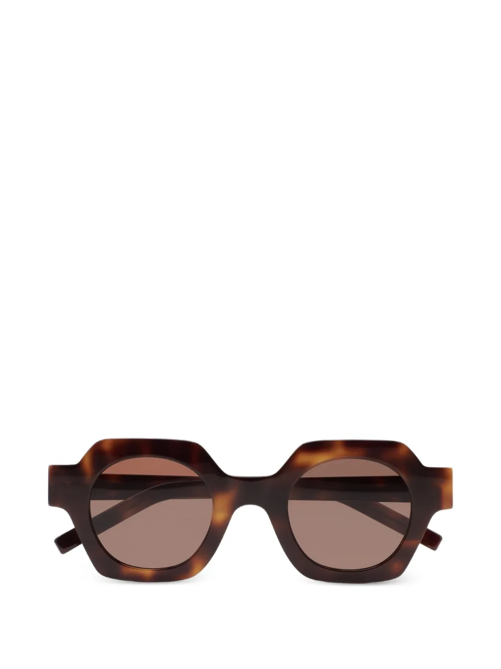 Kaleos Occhiali da sole Northcutt geometrici - Marrone