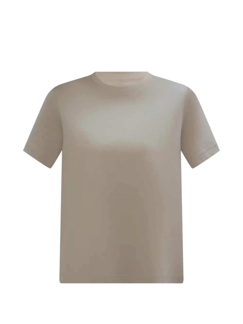 Max Mara T-shirt con logo - Grigio