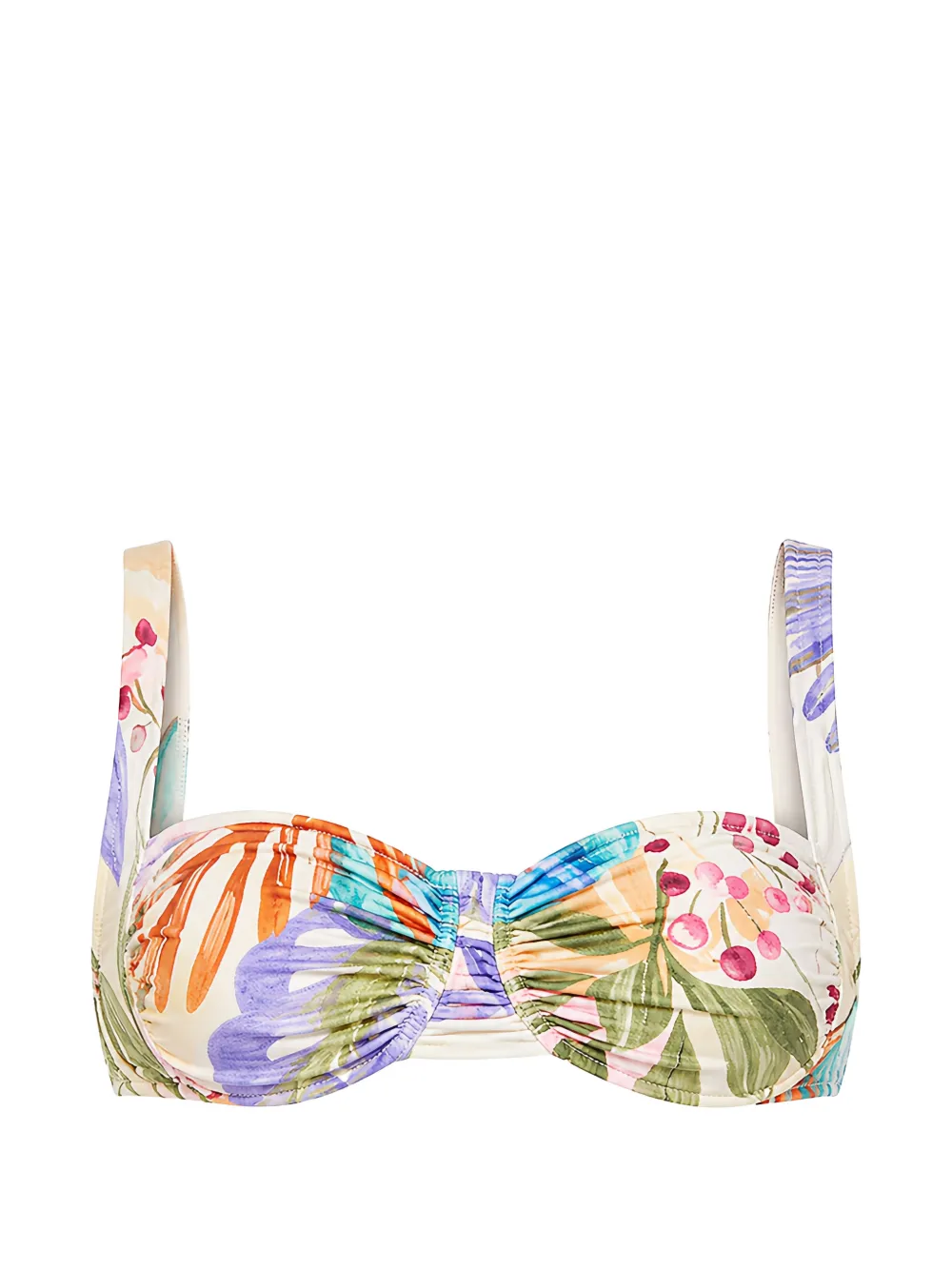 Gottex Top bikini a fiori - Toni neutri