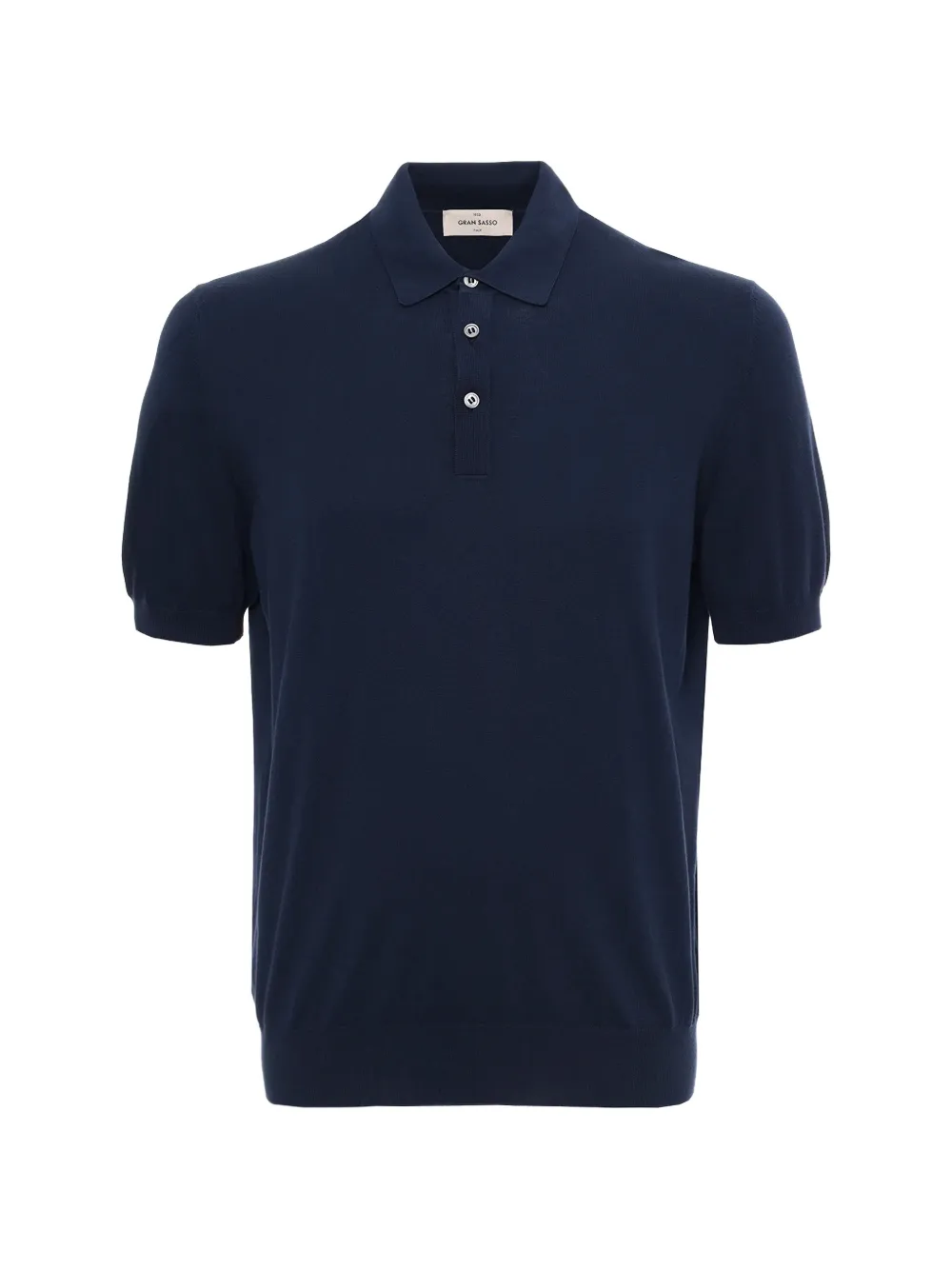 Gran Sasso Tennis short-sleeve polo shirt - Blu