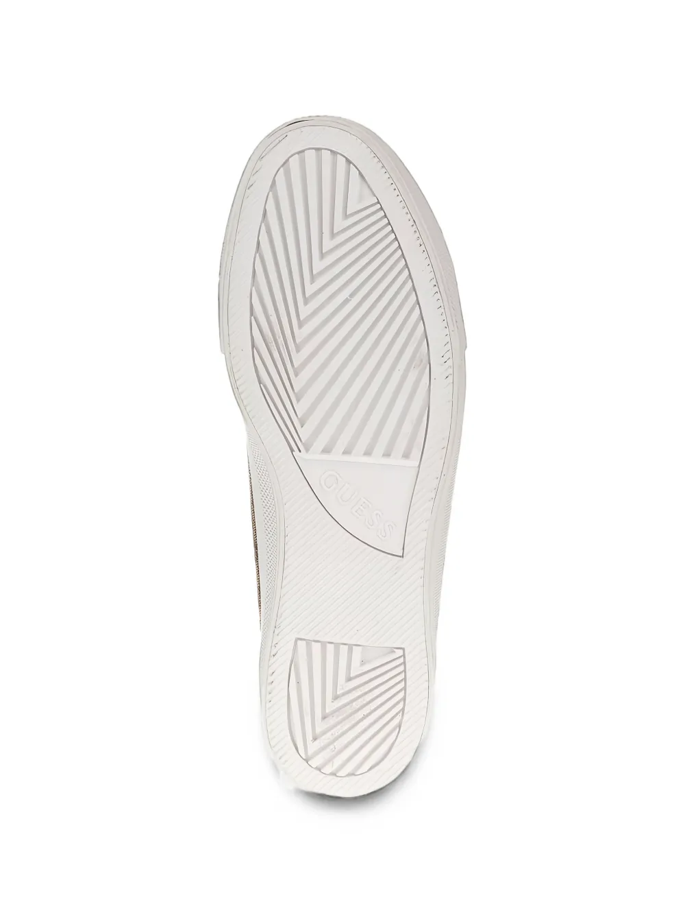 GUESS USA Istria logo-print high-top sneakers Beige