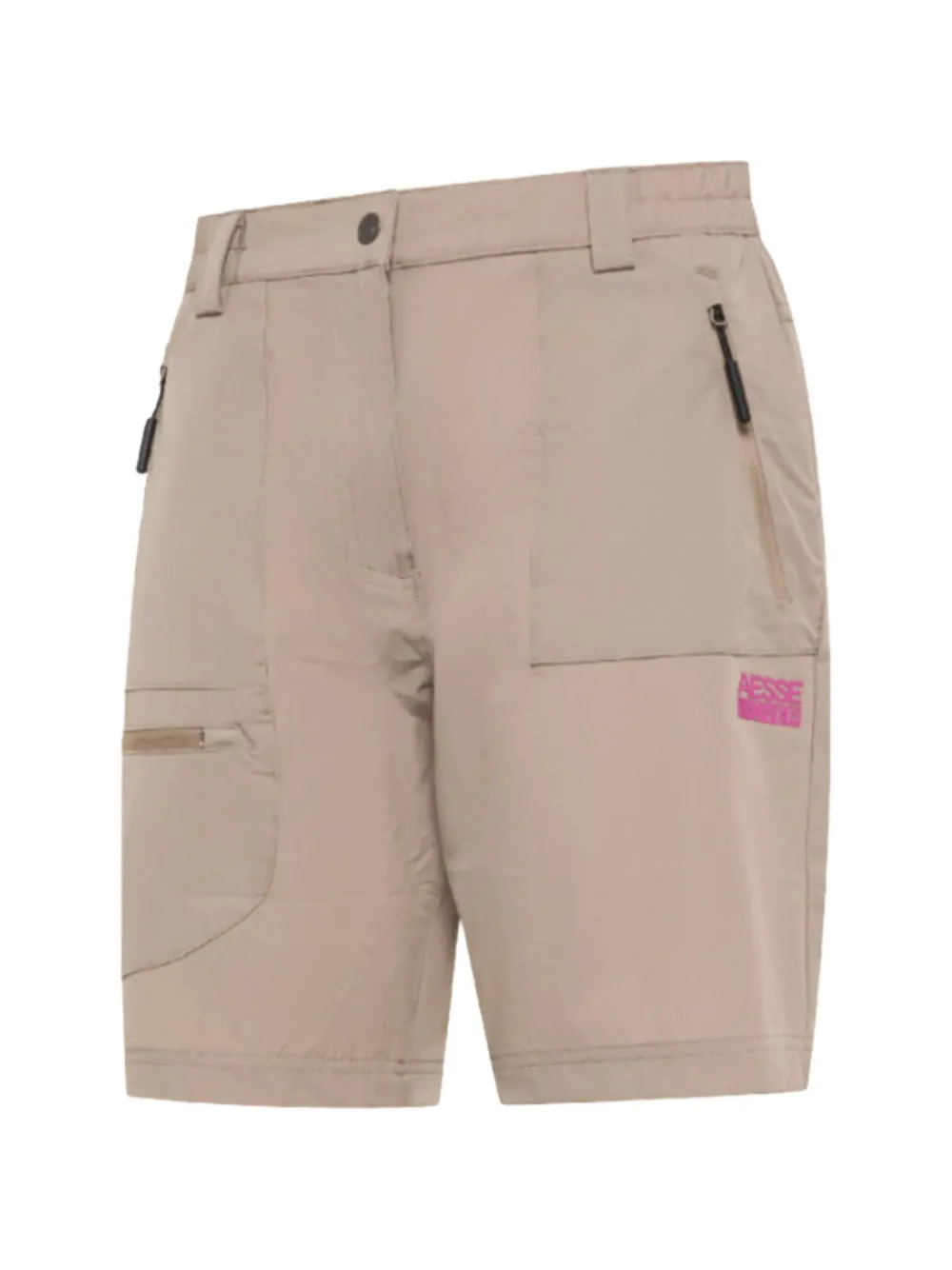 AESSE Alta logo-embroidered bermuda shorts - Braun