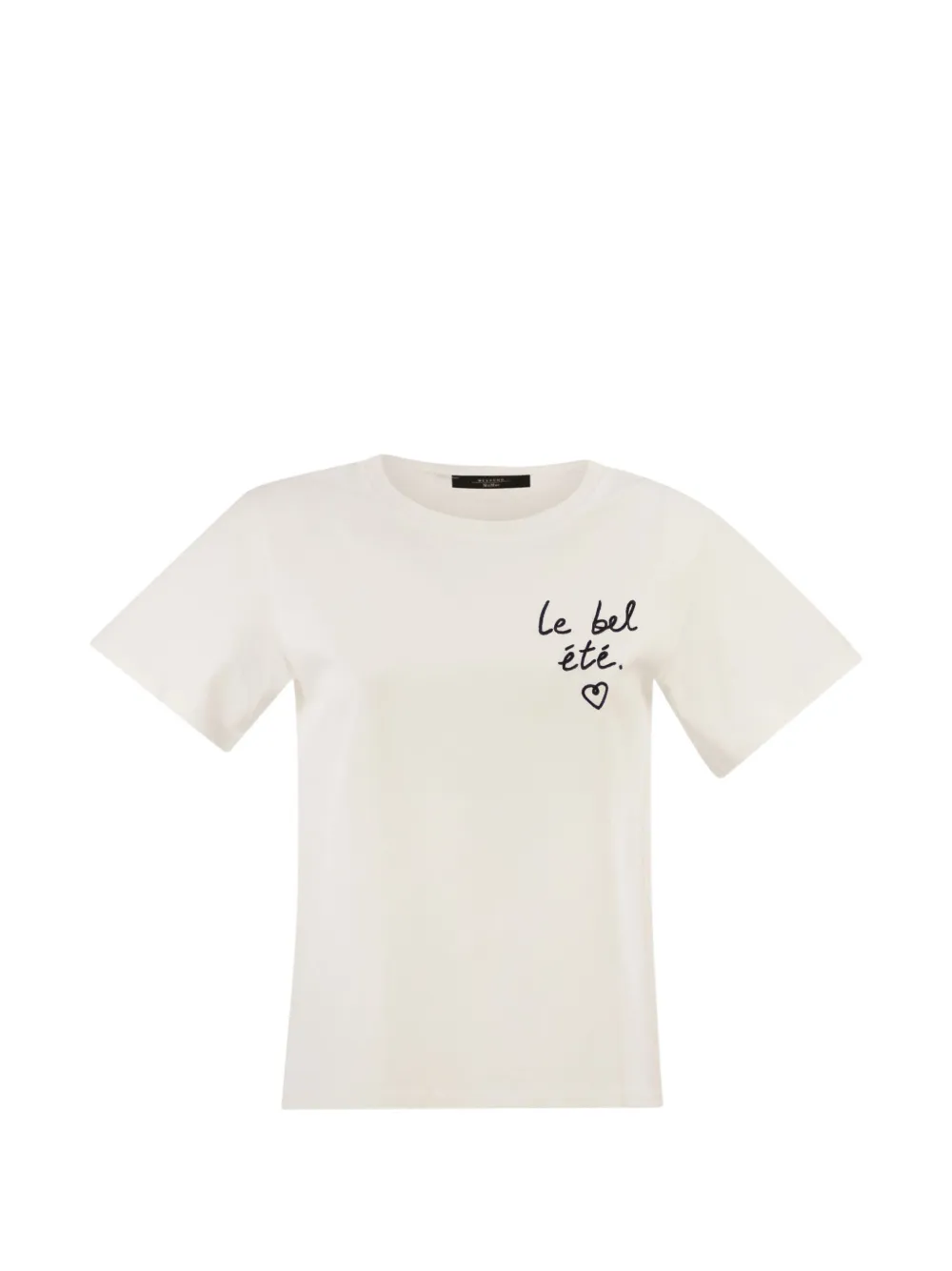 Weekend Max Mara slogan-print cotton T-shirt
