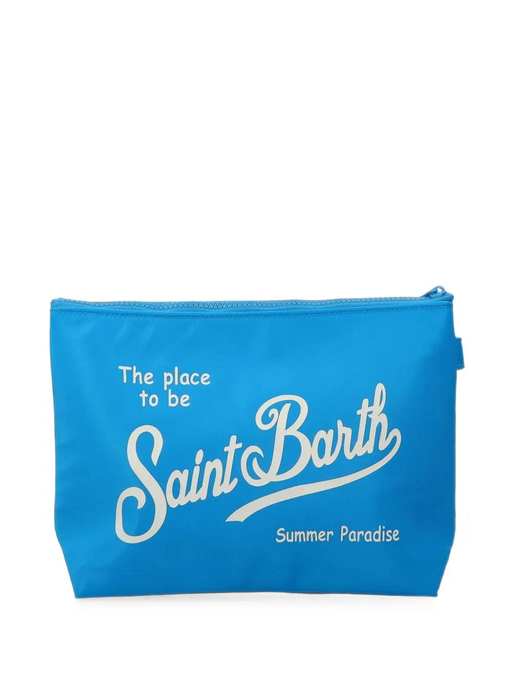 MC2 Saint Barth Buidel met logoprint Blauw