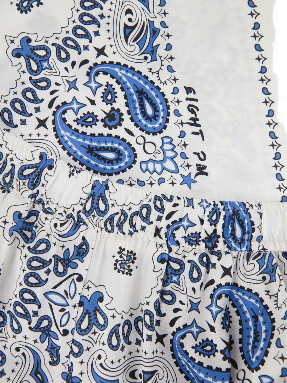 8pm Stromboli bandana-print straight trousers Wit