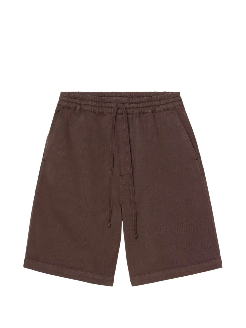 Carhartt WIP logo-patch drawstring shorts - Marrone