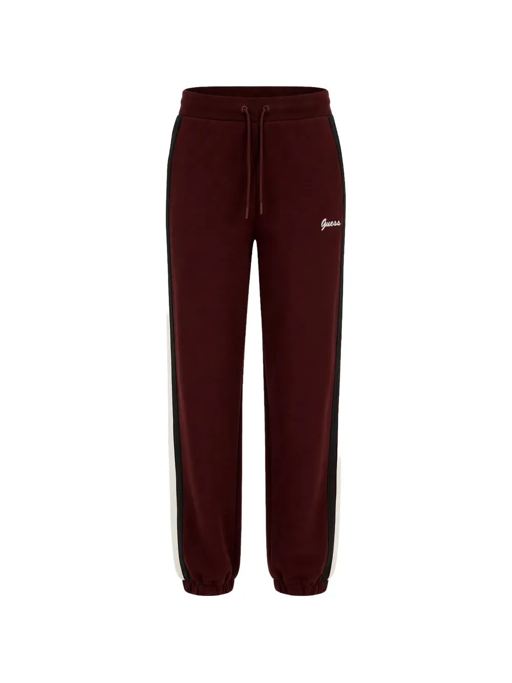 GUESS USA side-stripe drawstring track pants - Rosso