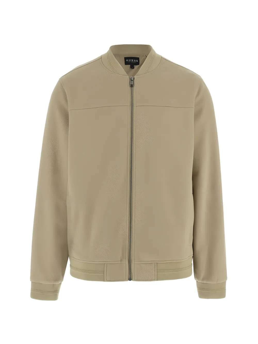 GUESS USA Giovanni textured bomber jacket - Toni neutri