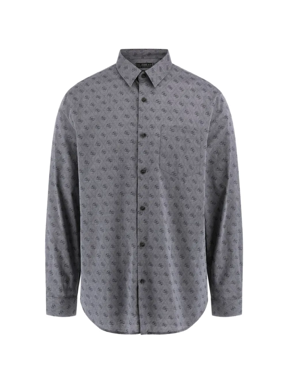 GUESS USA 4G jacquard shirt - Grigio