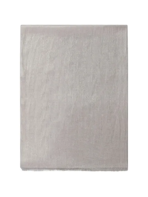Brunello Cucinelli cashmere frayed scarf