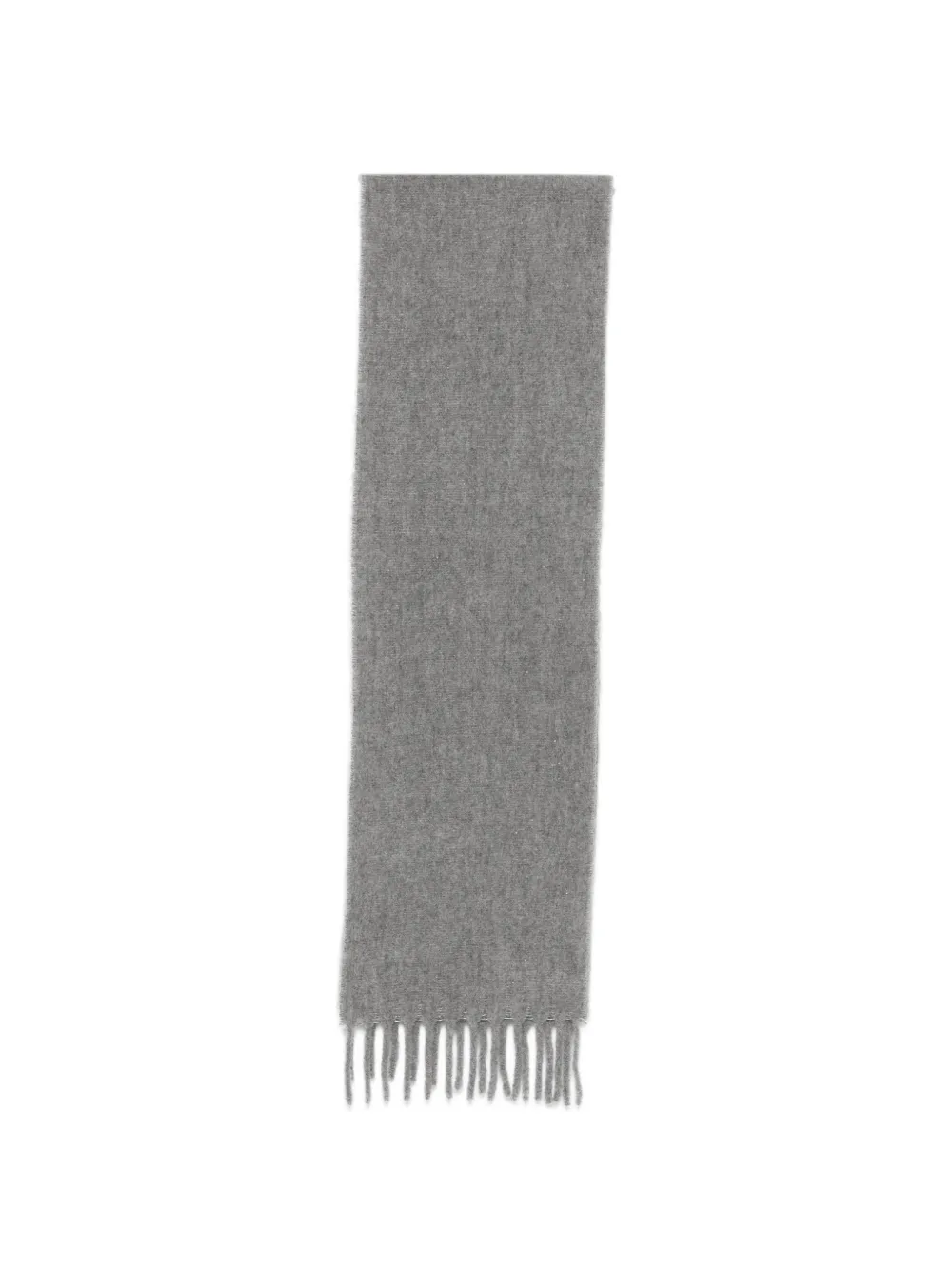 Lorena Antoniazzi fringed-edge scarf - Grigio
