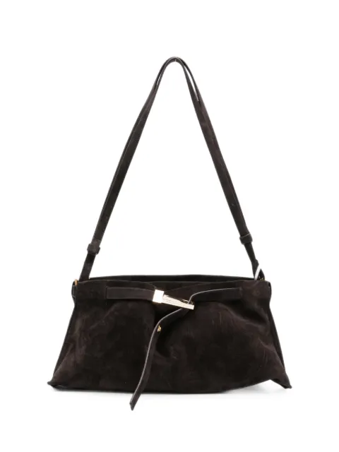 Benedetta Bruzziches lauren buckle-fastening suede shoulder bag