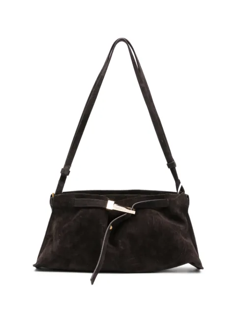Benedetta Bruzziches lauren buckle-fastening suede shoulder bag