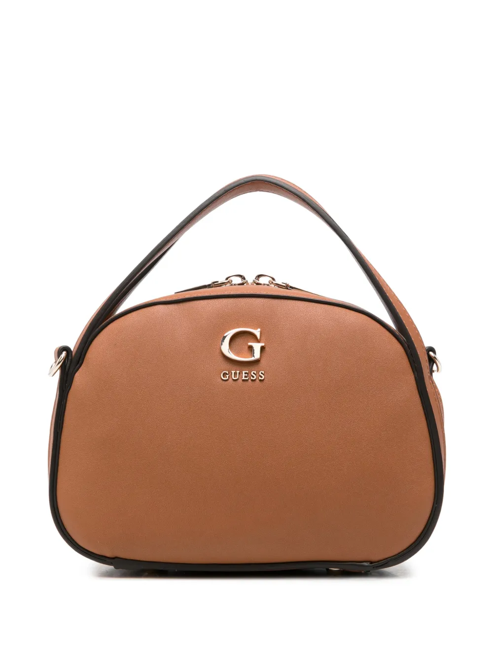 GUESS USA logo-plaque tote bag - Toni neutri