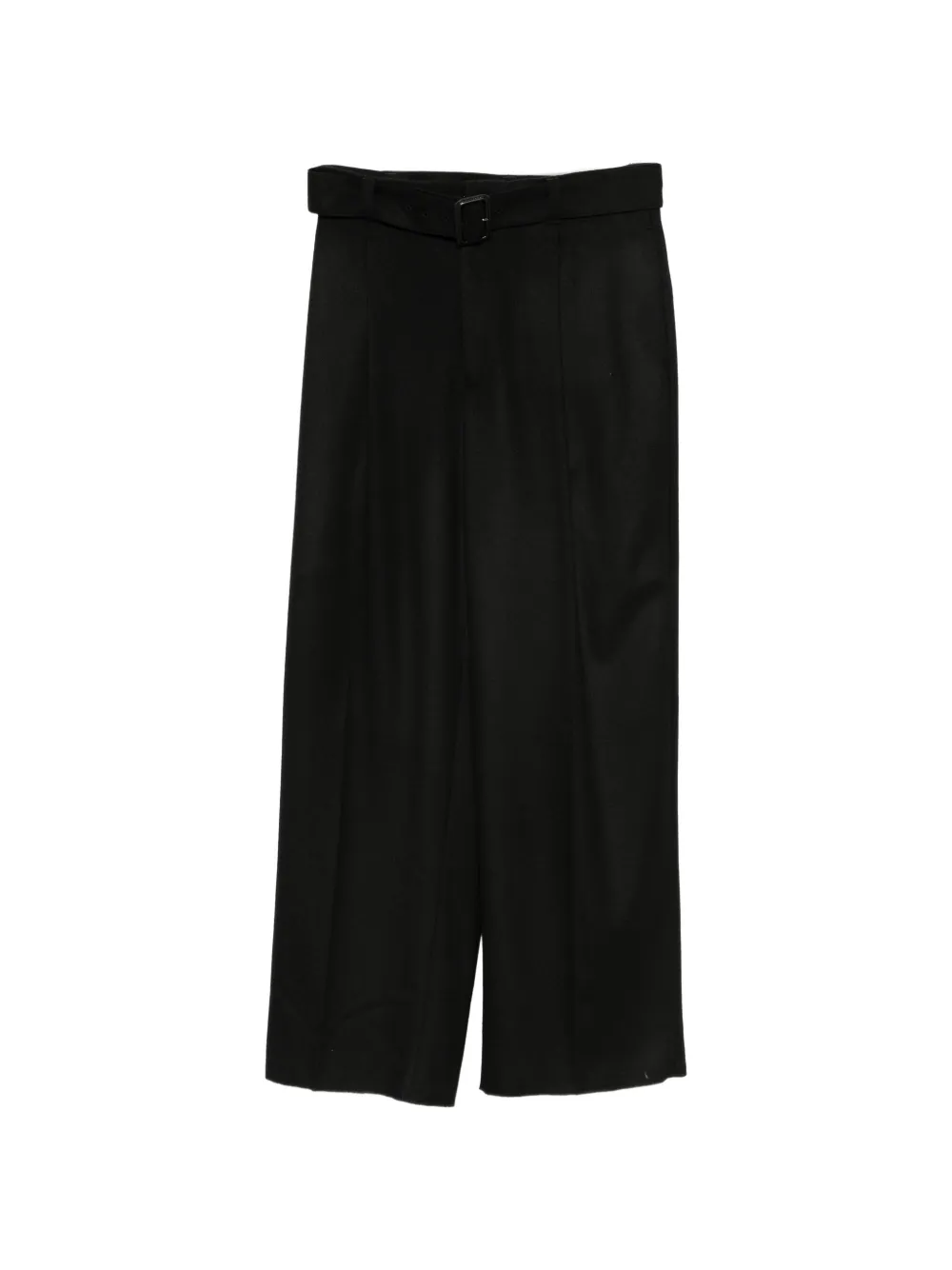 Emporio Armani belted wide-leg trousers