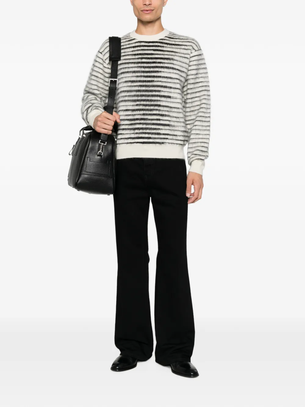 TOM FORD Gestreepte trui Beige