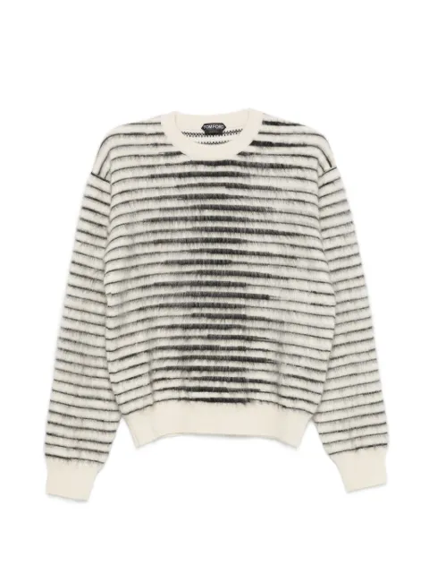 TOM FORD striped crew-neck sweater