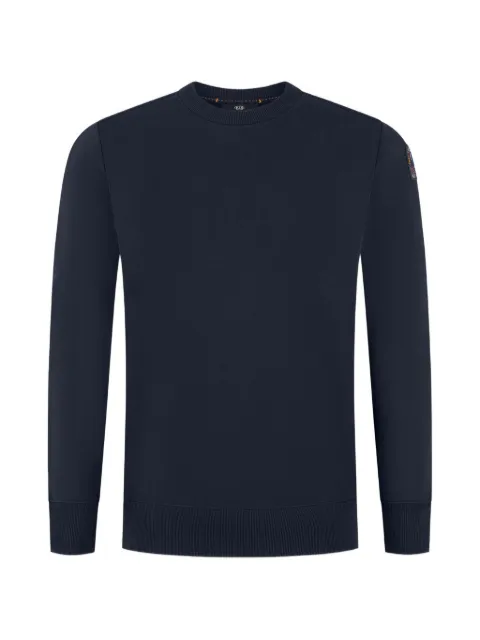 Parajumpers logo-patch crew-neck sweater
