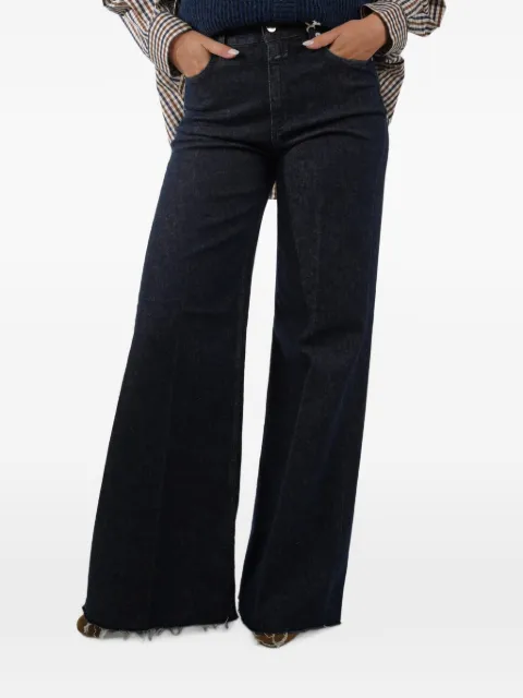 Closed raw-cut wide-leg jeans