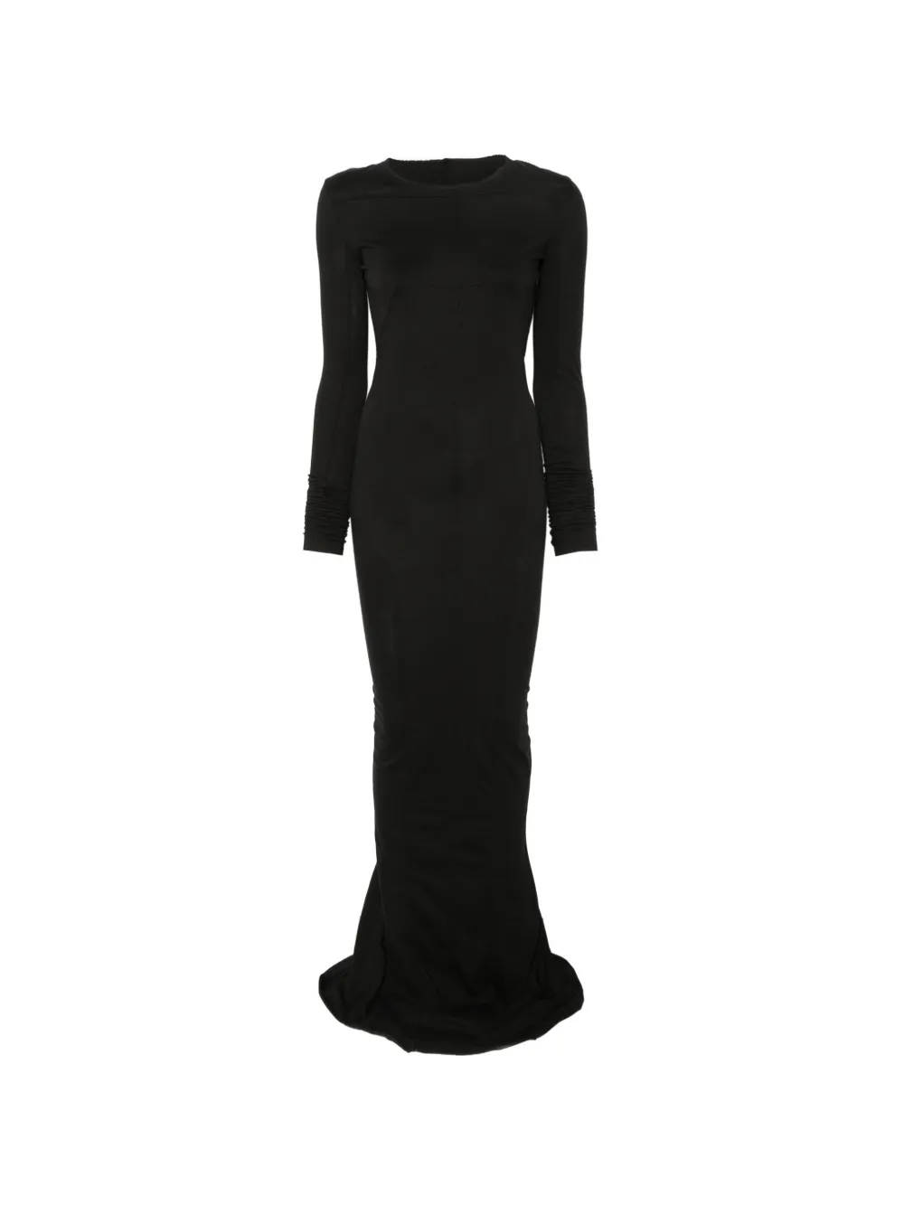 Rick Owens DRKSHDW Simple Edfu long-sleeve maxi dress - Nero