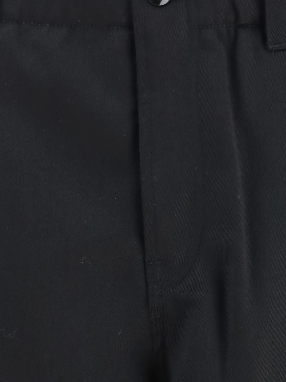 Kenzo Broek met rechte pijpen en dubbele kniestukken Zwart