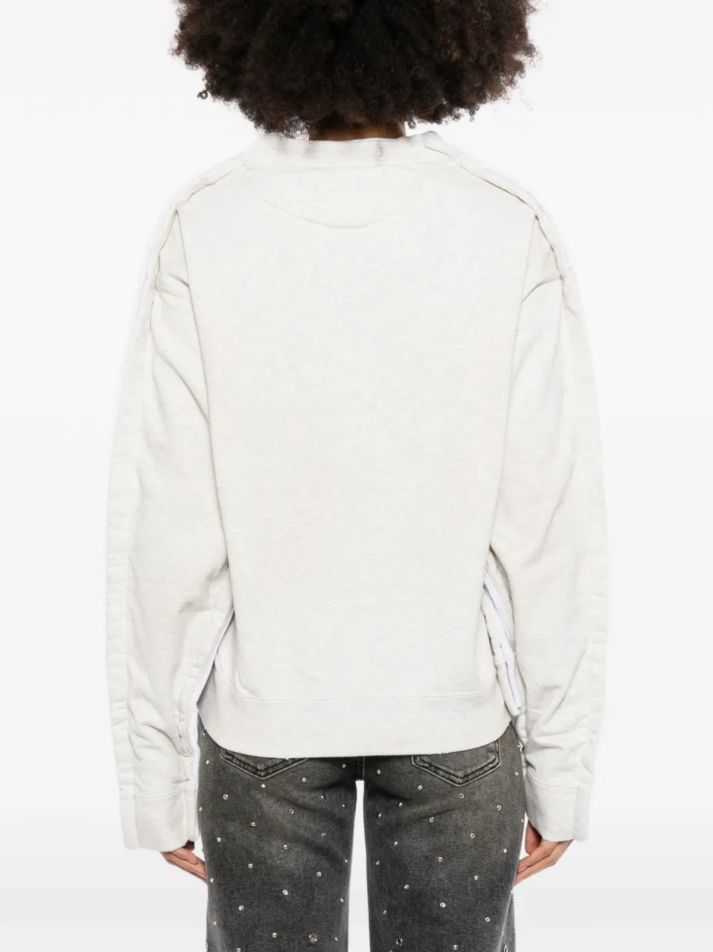 Maison MIHARA YASUHIRO logo-patch sweater Grijs